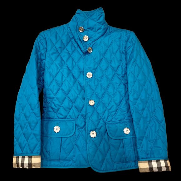 BURBERRY Jackets & Blazers - Burberry Brit Women's Quilted Coat Jacket, XS